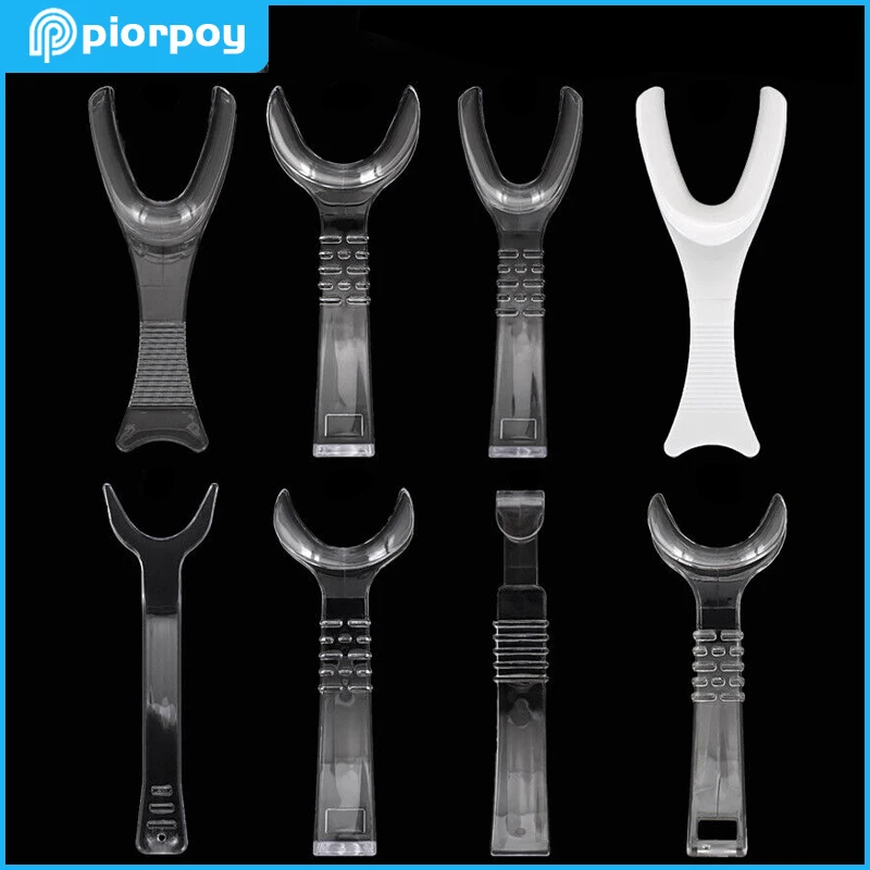 

PIORPOY 1 Pcs Dental Intraoral Cheek Lip Retractor Mouth Opener Double-Head T Y Shape Expander Disposable Dentistry Lab Material