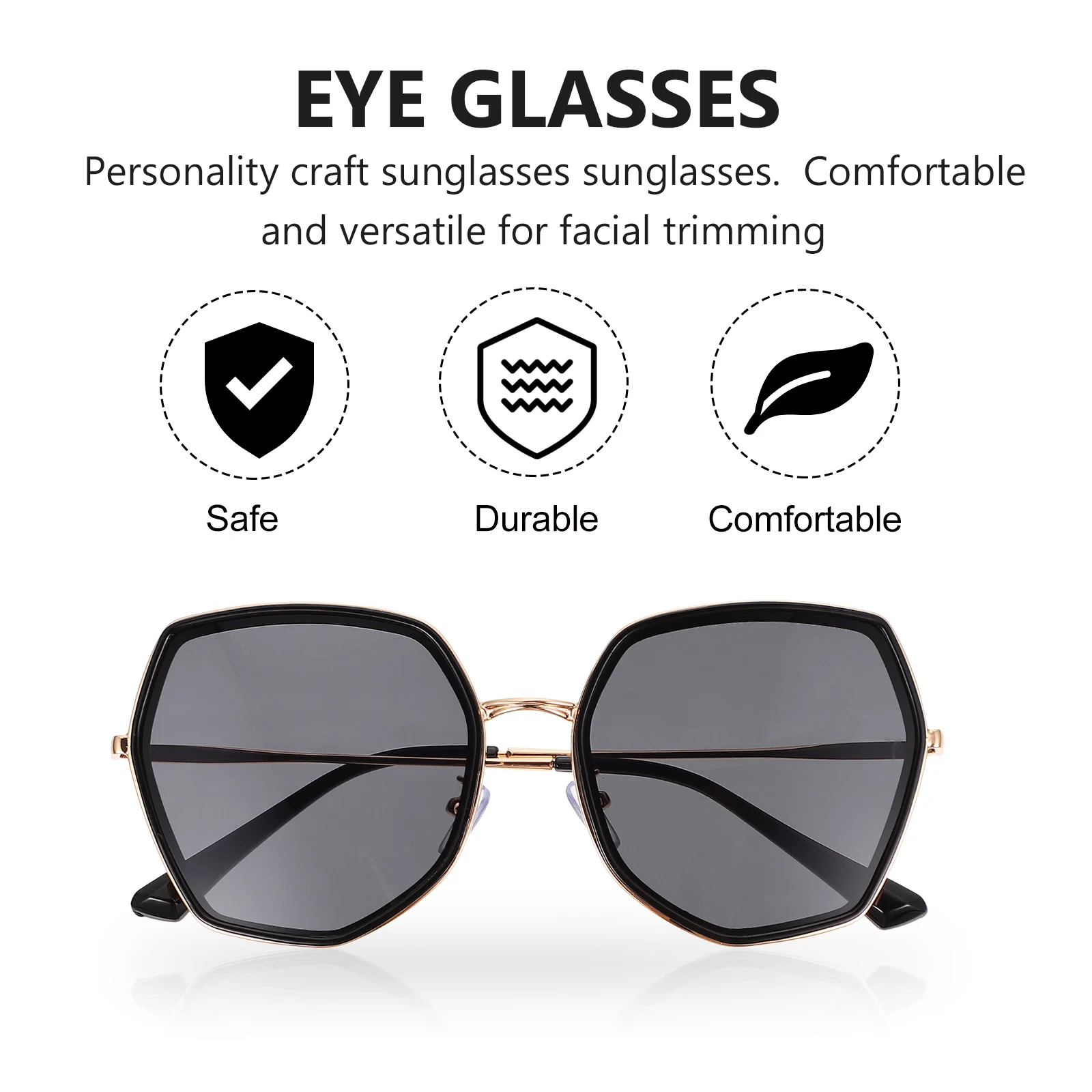 

UV Protection Sunglasses Fashionable Eye Shades Personalized Photography Chic Practical Unisex Long Lasting Comfortable Safe