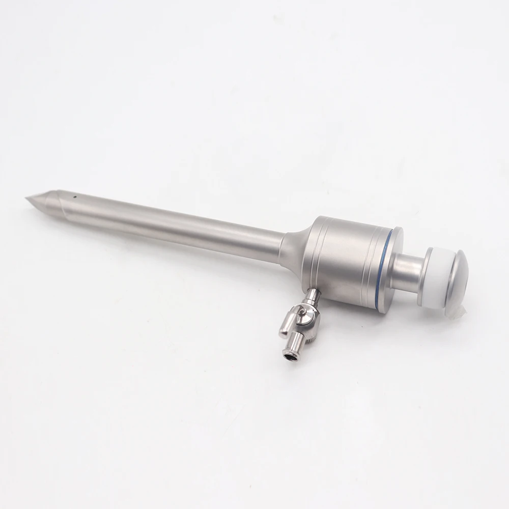 Reusable Stainless Steel Cross Silicone Trocar Instrument For General Surgery