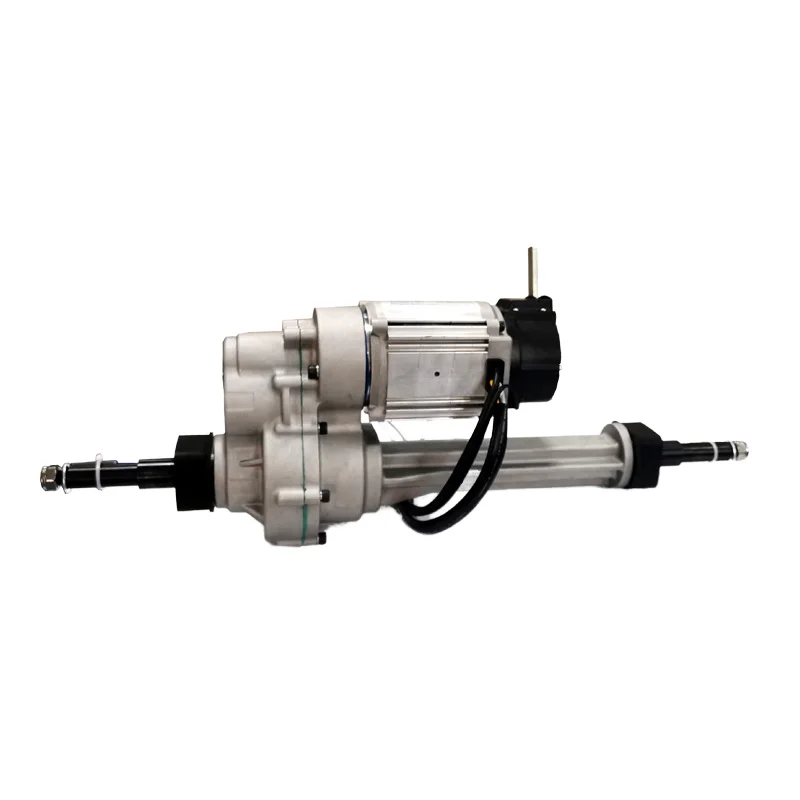 

Комплект электрической задней оси Transsaxle Bldc, 48 В, 500 Вт с бесщеточным двигателем, конструкция с постоянными магнитами, 150/200 об/мин для пляжного фургона