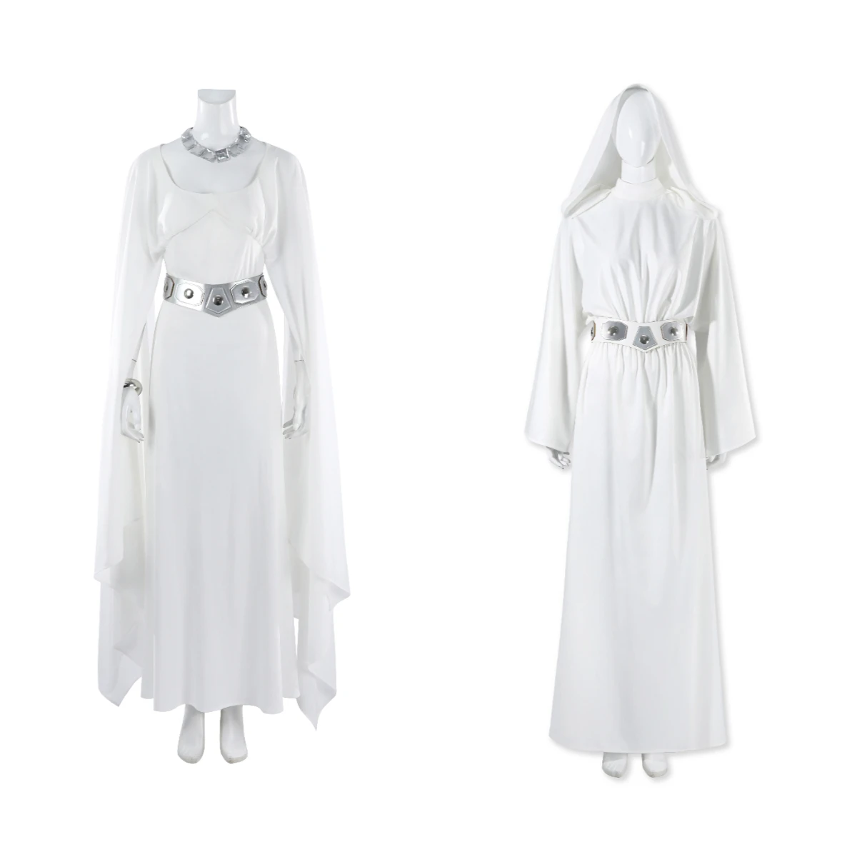 

Princess Leia Costume Cosplay New Movie Hopee Halloween Carnival Party Outfits