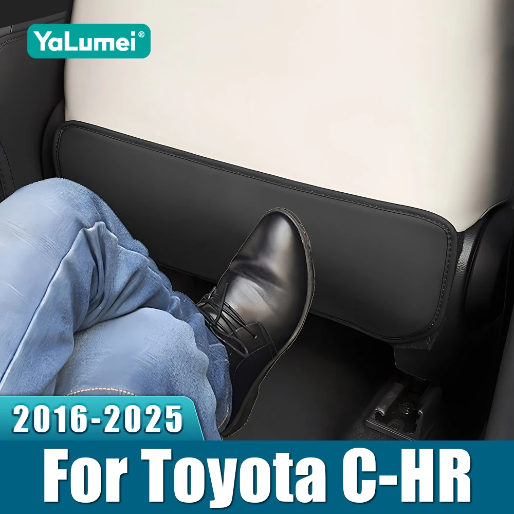 Para Toyota C-HR CHR 2016 2017 2018 2019 2020 2021 2022 2023 2024 2025 híbrido 2 uds asiento trasero de coche cojín antipatadas accesorios