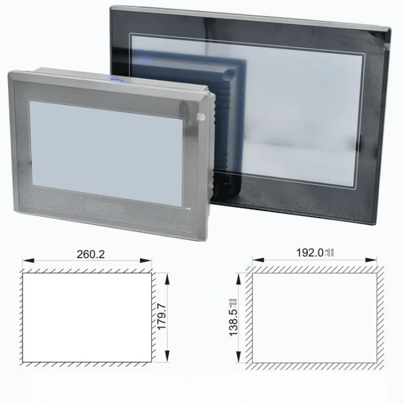 Industrial touch screen 7 inches 10 inches, man-machine interface industrial control configuration screen G765/G765S/GA63S/GA63