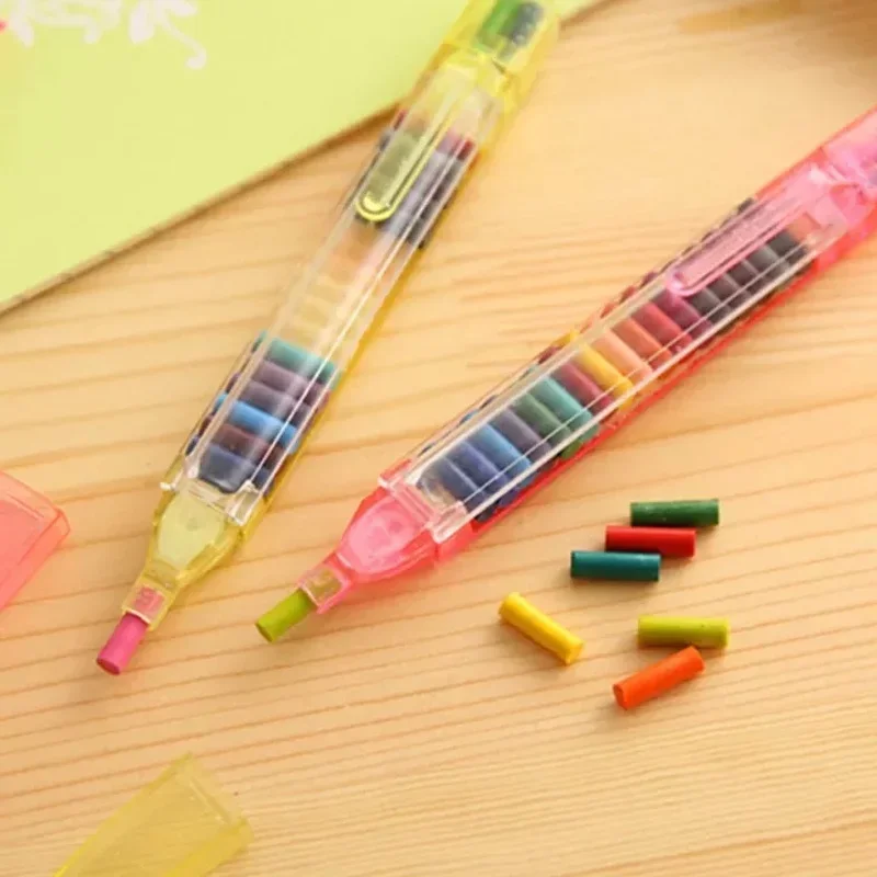 20 Color Crayon Can Replace Writing Pastel Painting Crayons Painted Graffiti Pen for Student School Mark Stationery Oil Pastel