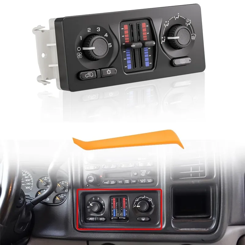 15220317 15203181 15195383 15195382 A/C Heater Climate Control Module For 2003-2006 Yukon Yukon XL 1500 2500 2002-2004 Oldsmobile Bravada