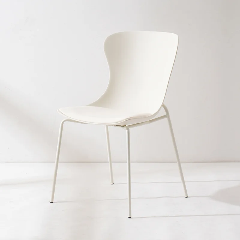 Household dining chair Nordic simple color restaurant backrest eating chair