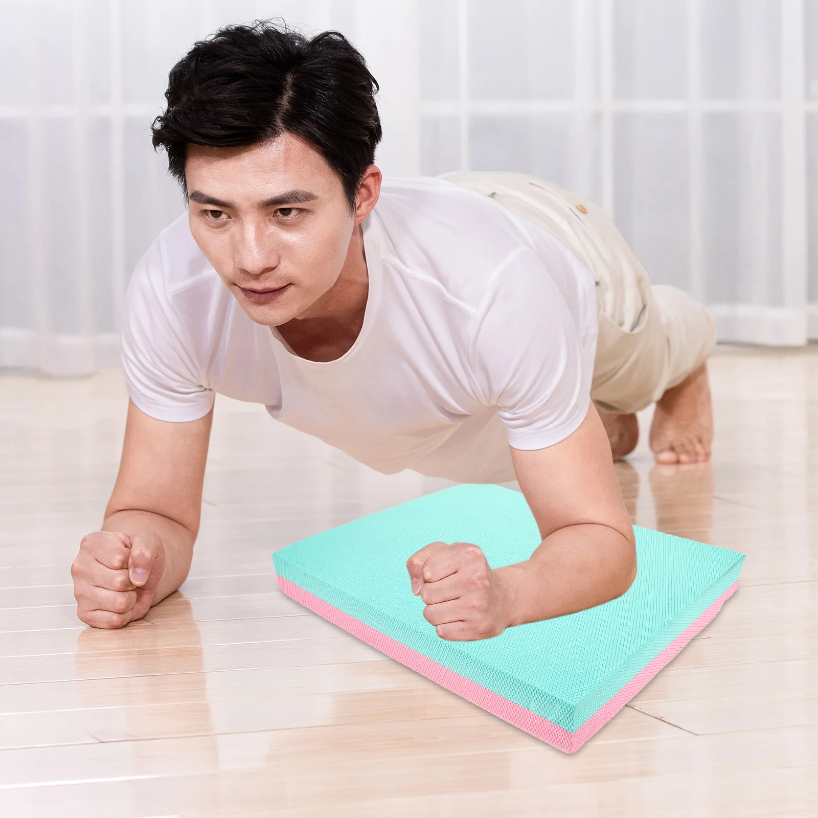 

Knee Pads Yoga Kneeling Mat Household Cushion for Exercise Fitness Tpe