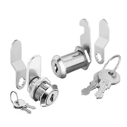 RV Lock 17/19/31mm Lock Set With 2 Keys Door Barrel Drawer Cabinet Mail Box Locker Lock Door Barrel Drawer Locker Cupboard