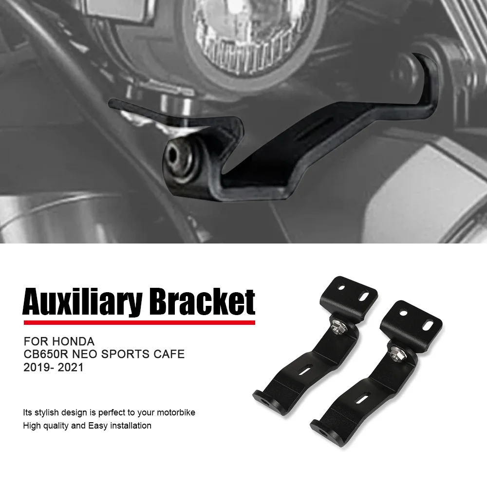 

For Honda CB 650 R CB650R Neo Sports Cafe 2019 2020 2021 Motorcycle Spotlight Light Bracket Auxiliary Lights Fog Lights Brackets