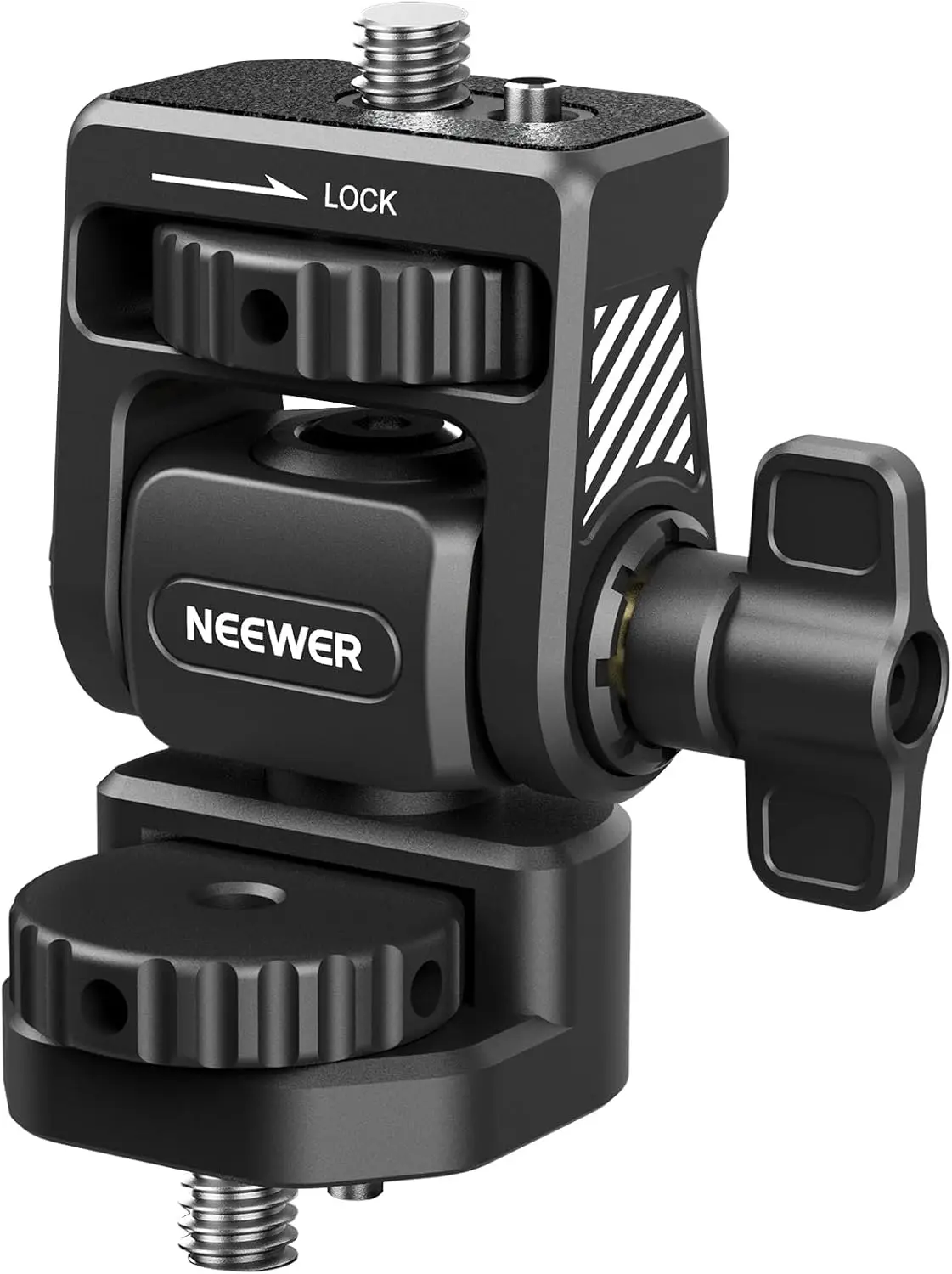 

NEEWER Field Monitor Mount Holder with 1/4" Screw, 360° Swivel, Anti Twist Screw For Atomos Ninja 5" & 7" Camera Monitor