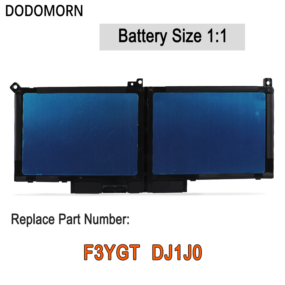 High Quality F3YGT Battery for Dell Latitude 7280 7290 7380 7390 7480 7490 DM3WC 2X39G