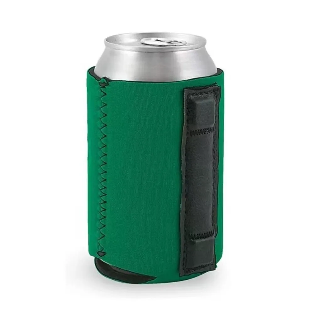 New 12Oz Magnetic Can Sleeve Neoprene Reusable Can Cooler Insulated Sleeve Condensation Resistant Non-Slip Bottle Sleeve BBQ
