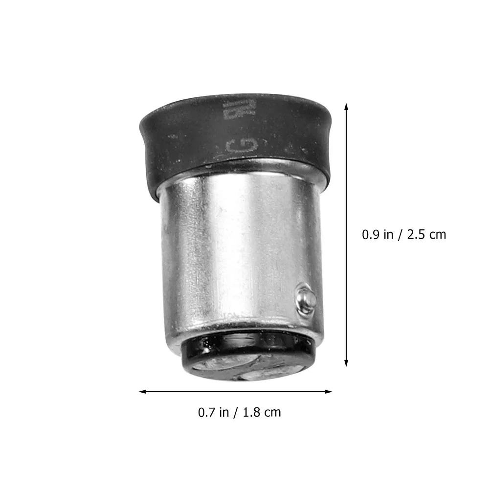 

8Pcs B15 to E14 Lamp Adapters Durable Practical Easy to Install Good Texture for Various Lamps Lamp Holder Adapter