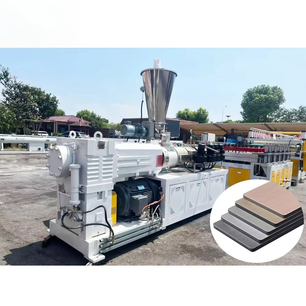 PVC Carbon Crystal Foam Board Extrusion Line of PVC Foam Board Making Machine for Home Use Decorative Wall Panels