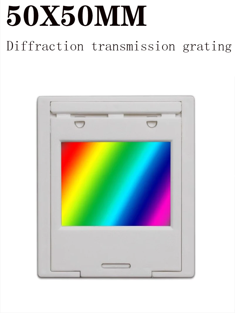 Transmission Grating Spectral Splitting Holographic Diffraction Optical Element Precision Detection Of 50/100/300/600 Wire