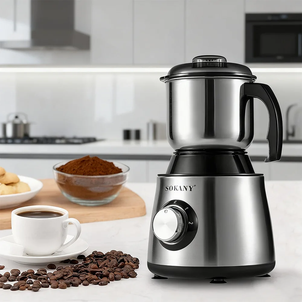 broyeur-multifonctionnel-transfrontalier-acier-inoxydable-reglages-reglables-moulin-a-grains-de-cafe-petit-moulin-a-poudre-500w