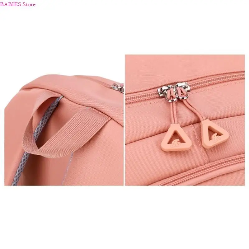 

C9GB Rabbit Ears Backpack Nylon School Bag for Teenagers Youth Rucksack Student Casual Daypack Female Bookbag
