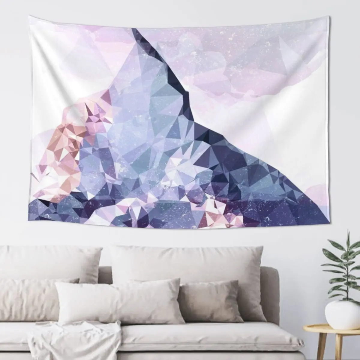 

The Crystal Peak Tapestry On The Wall Room Aesthetic Room Decoration Accessories Tapestry