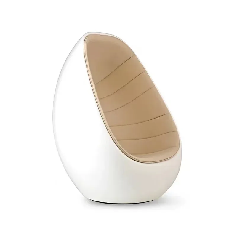 Nordic Creative FRP Goose Egg Chair Single Sofa Horn Ball Seat for RV Home Modern Design Manufacturer Direct