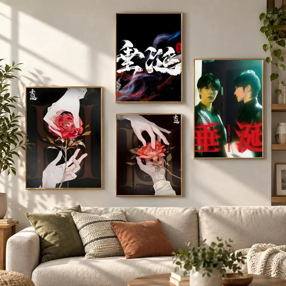 A-ABO Desire Tv Drama Poster HD Waterproof Aesthetic Wall For Home Decor Trendy Durable Easy To Apply Art