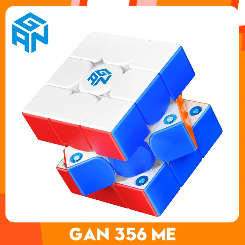 

Gan 356 ME Magnetic Speed cube Stickerless 356ME 3x3 speedcube 3x3x3 Professional Magic Cube Gan magnetic Toys