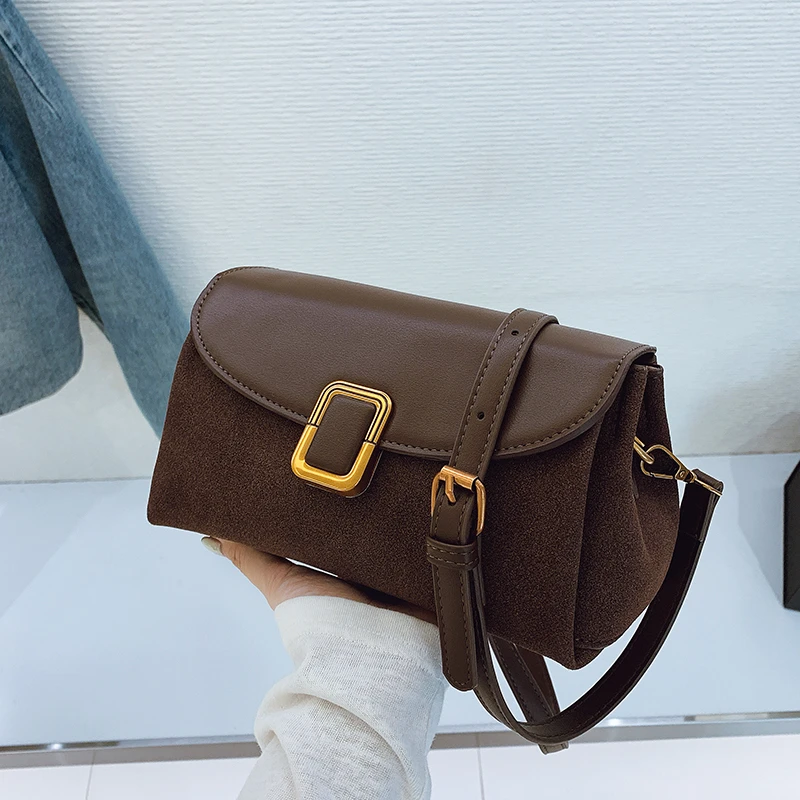 

Роскошная брендовая классическая кожаная сумка через плечо для женщин - известная дизайнерская элегантная сумка-мессенджер, популярная