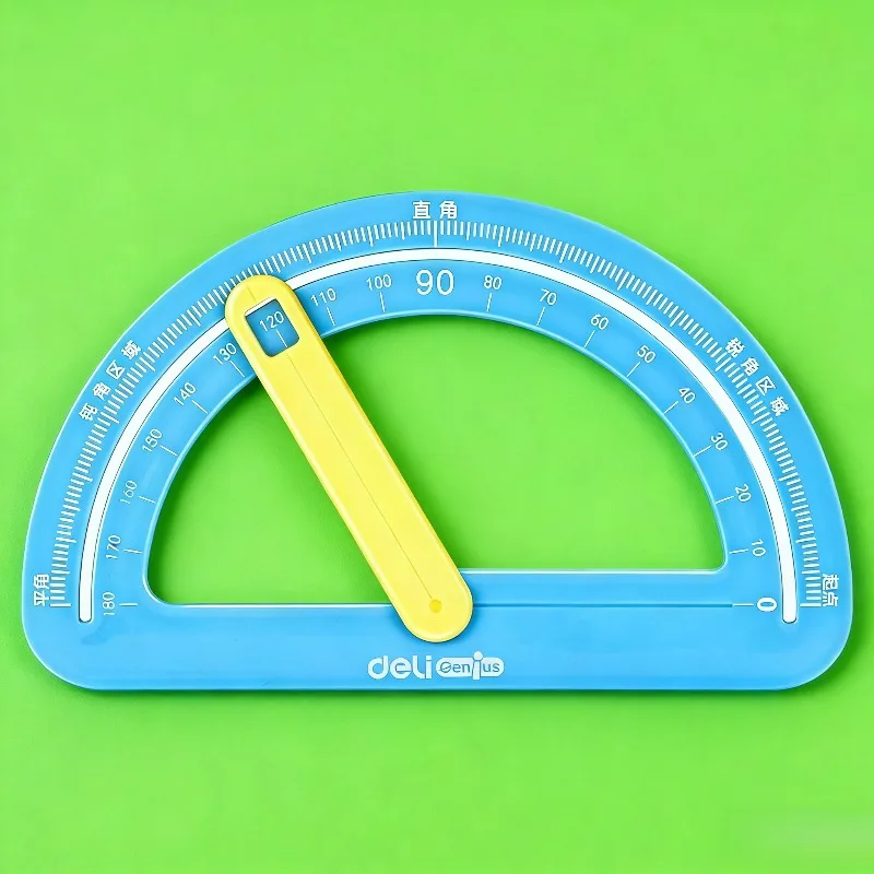 Multi Function Angle Activity Ruler Math Demonstration Tool Protractor Learning Set for Grade 1-4 Primary School Students