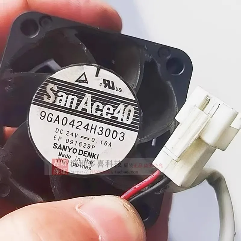 

Новый вентилятор охлаждения для Sanyo 9GA0424H3003 24V 0.16A 4028 4CM, инверторный вентилятор охлаждения