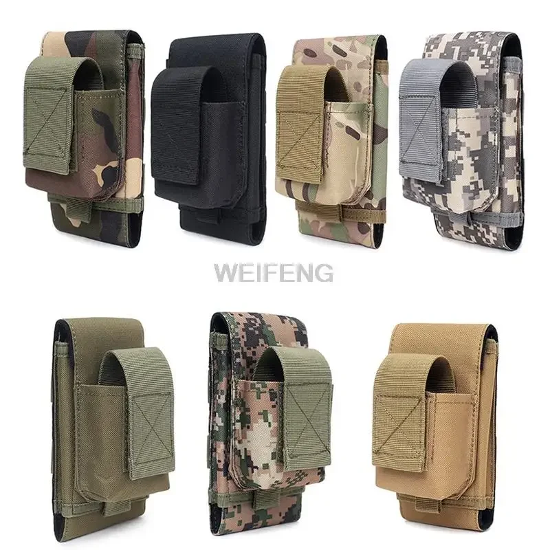 Molle Cell Phone Pouch Wallet Cigarette Pouch Storage Purse Mobile Phone Bag Outdoor Hunting Tool Accessories Pocket - Image 2