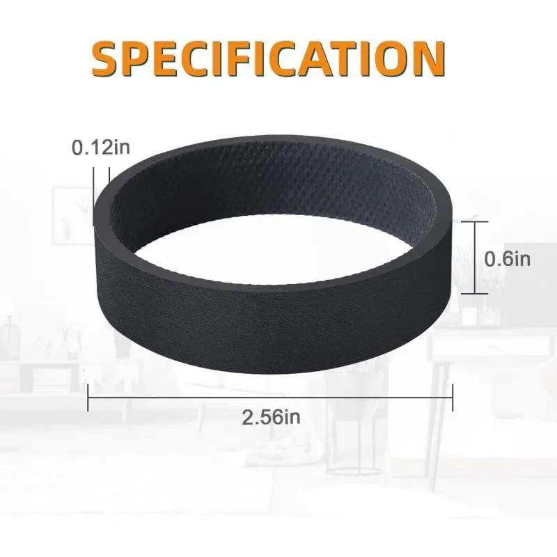 Kirby Vacuum Belt 4-Pack | Replacement Part #301291G | Compatible with All Kirby Upright Vacuum Models