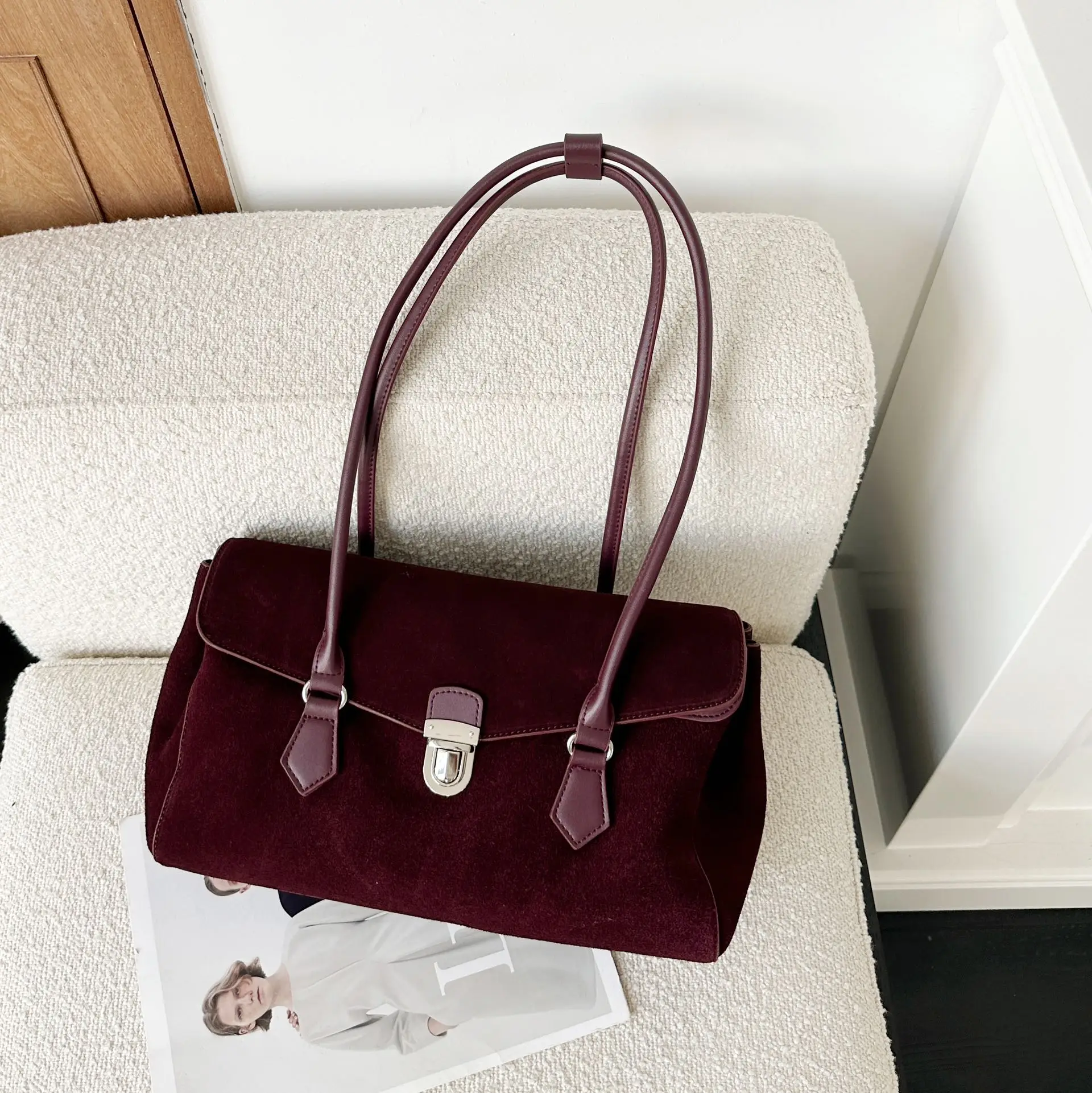 genuine grade cow leather women's shoudler bags luxury designer brand ladies large bag for woman female handbag new high quality