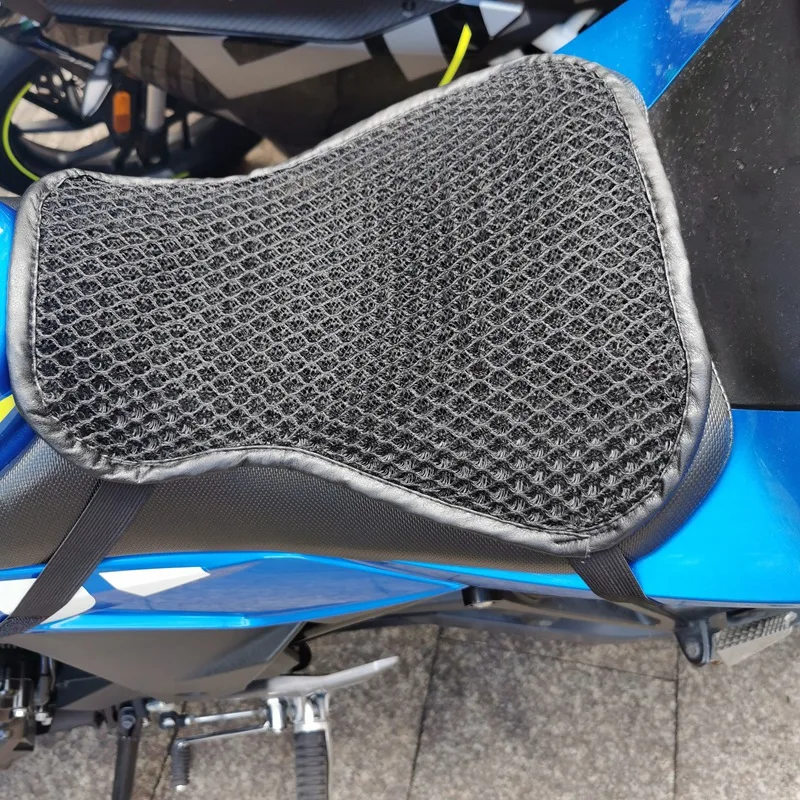 Motorcycle Seat Cushion Cover 3D Mesh Universal Shockproof Breathable For Electric Street Bike Scooter F800GS MT-09