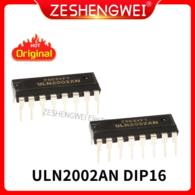 5PCS ULN2002AN ULN2002A DIP16 Darlington Transistor In Stock