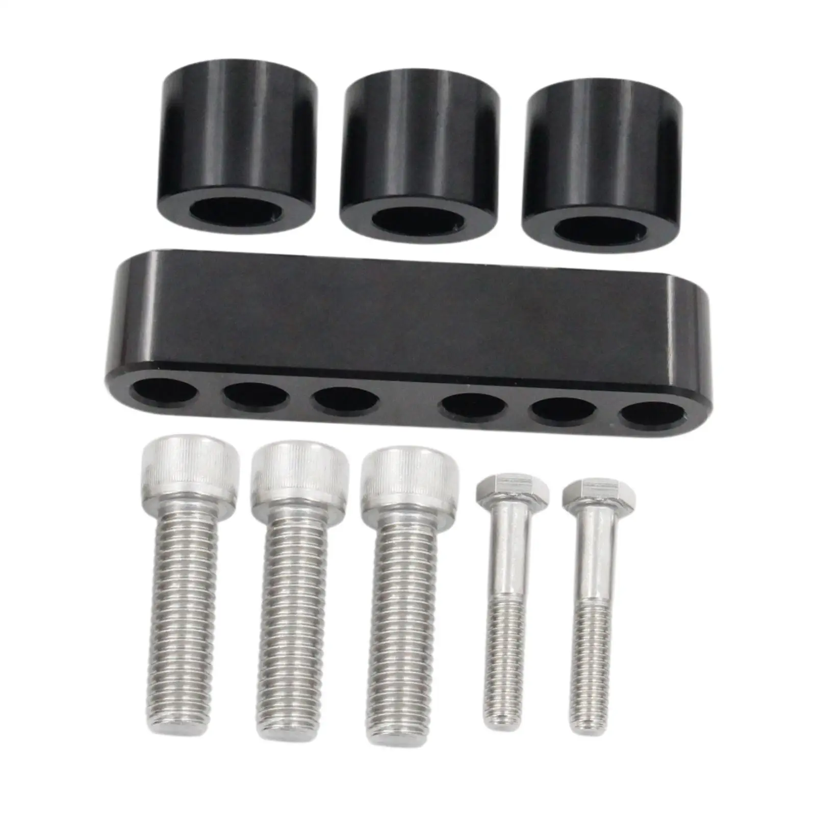 

Aluminum Alloy Driver Footrest Extension Kit 3/4 Inch Floorboard Spacer Comfort Upgrade for Touring Road King Motorcycles