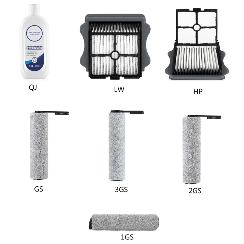 Rolling Brush Hepa Filter-Strainer Compatiable with IFLOOR-PLUS/FLOOR Dropship