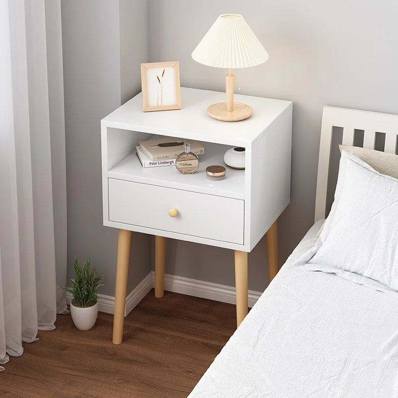 K-star Bedside Table Simple Small Unit Modern And Minimalist Bedroom Small Bedside Table Bedside Storage Cabinet Hot Sale 2024