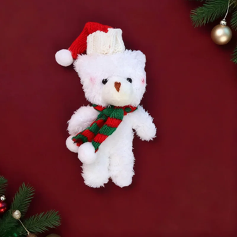 Cute Mini blush teddy bear Plush Toy Soft Animal Doll Home Decoration Christmas Gift Children's Birthday Gift Companion Gift