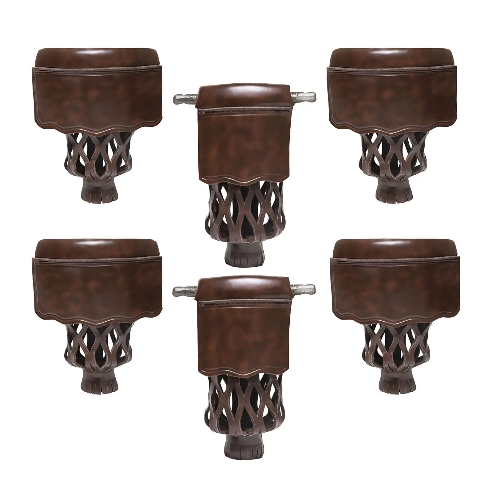 

6x карманов для бильярдного стола, карманы для бильярда, корзина для бильярда из искусственной кожи, сумка для падения, простая установка, карманы для бильярда