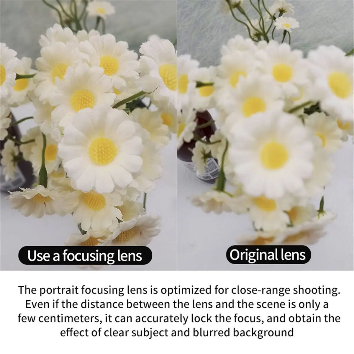 For Nano MACRO 10X Lens Filter Portrait Focus Lens Filter for Nano Action Camera Accessory