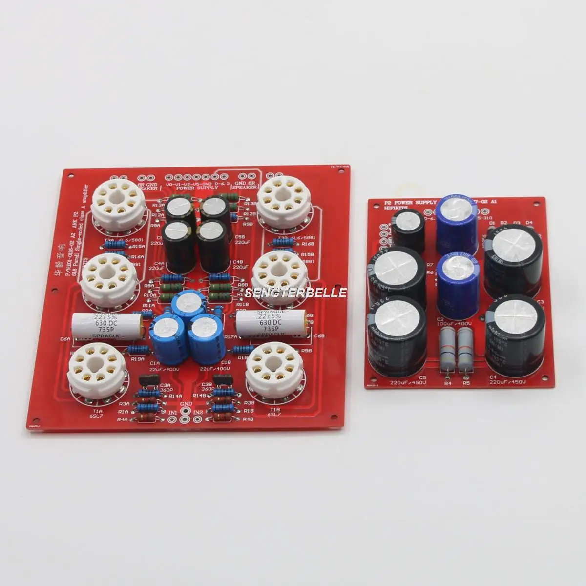 

HiFi AN P2SE 6L6+6SL7 Parallel Single-Ended Stereo Tube Amplifier Board Kit With Power Supply Board Kit