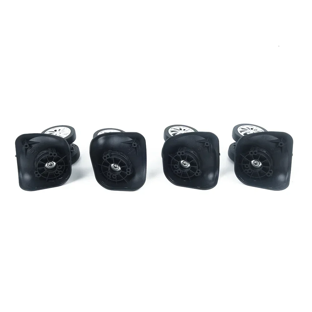 Hot New Pro 4pcs/set Luggage accessories wheel Suitcase 10.2*6.5cm Black Caster Luggage Repairment Replacement