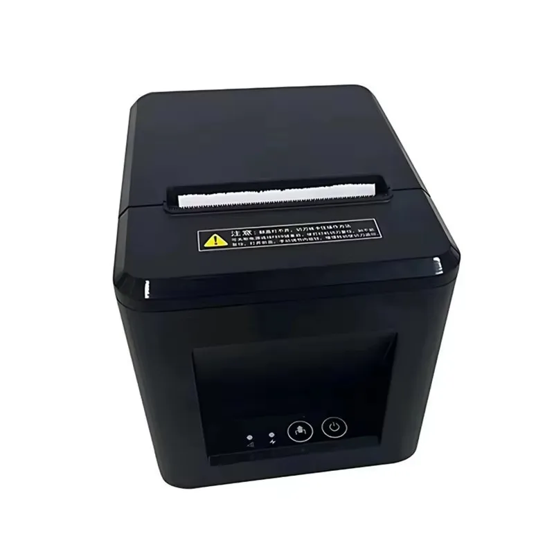 Impresora térmica de recibos de 80mm para cajita para llevar en restaurante, impresora POS USB Bluetooth compatible con Android IOS Windows Mac