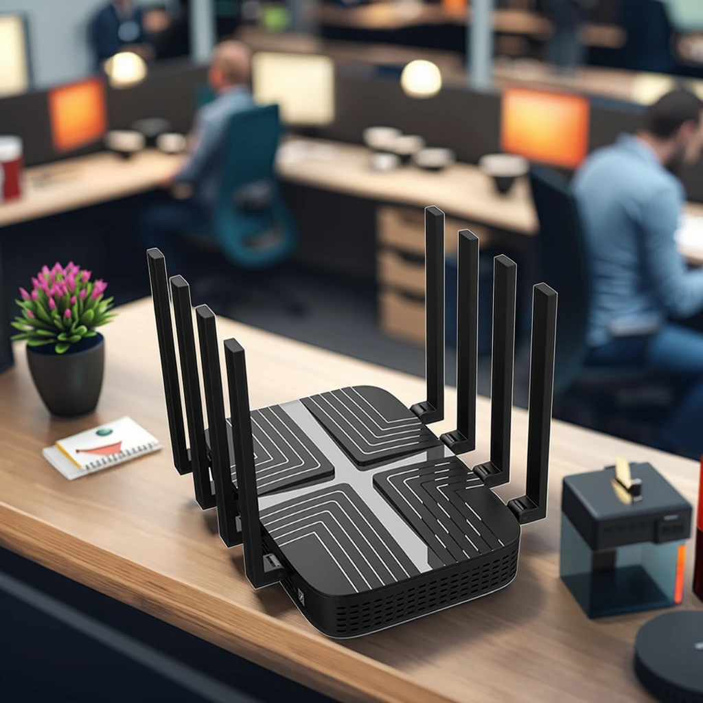 Z8803BE 5G Dual SIM Router With WiFi 7 Mesh, 10Gbps Fiber Port, And 2.5Gbps WAN For Fast Internet