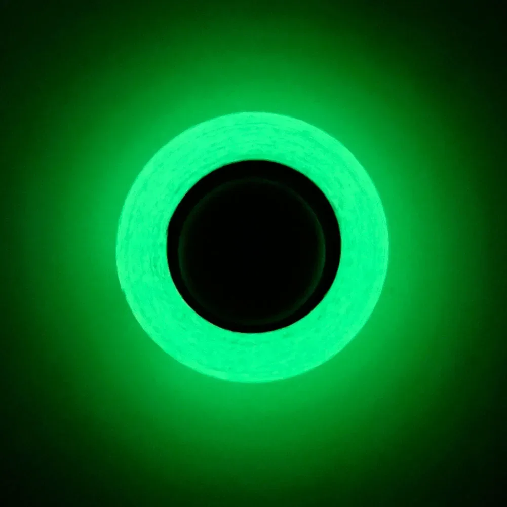 1-6PCS Luminous Tape Fluorescent Adhesive Tape Glow In The Dark Tape Self-adhesive Glow Sticker Bicycle Warning Fluorescent Tape