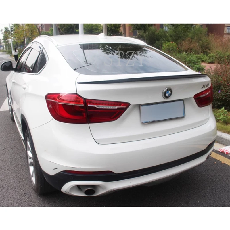 Estilo de coche ABS X6 F16 2015-2019 alerón trasero ala de maletero para BMW X6 F16 estilo m-performance