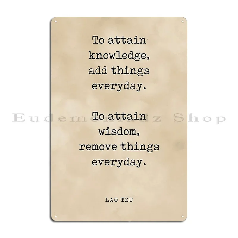 To Attain Knowledge…