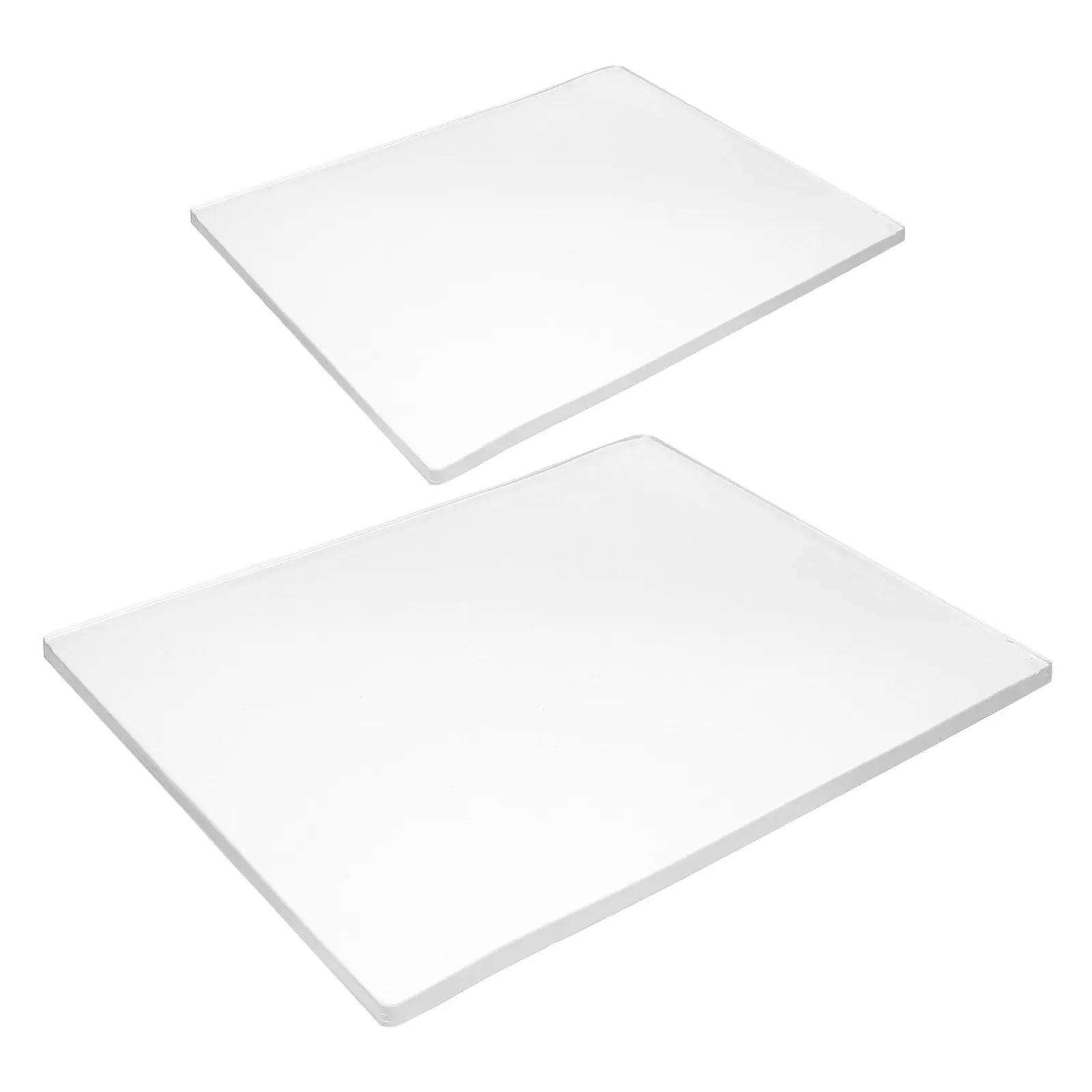 

2Pcs Reusable Kids Gel Printing Plates Soft Gel Press Monoprinting Plate DIY Art Projects Transfer Printing Studio Supplies