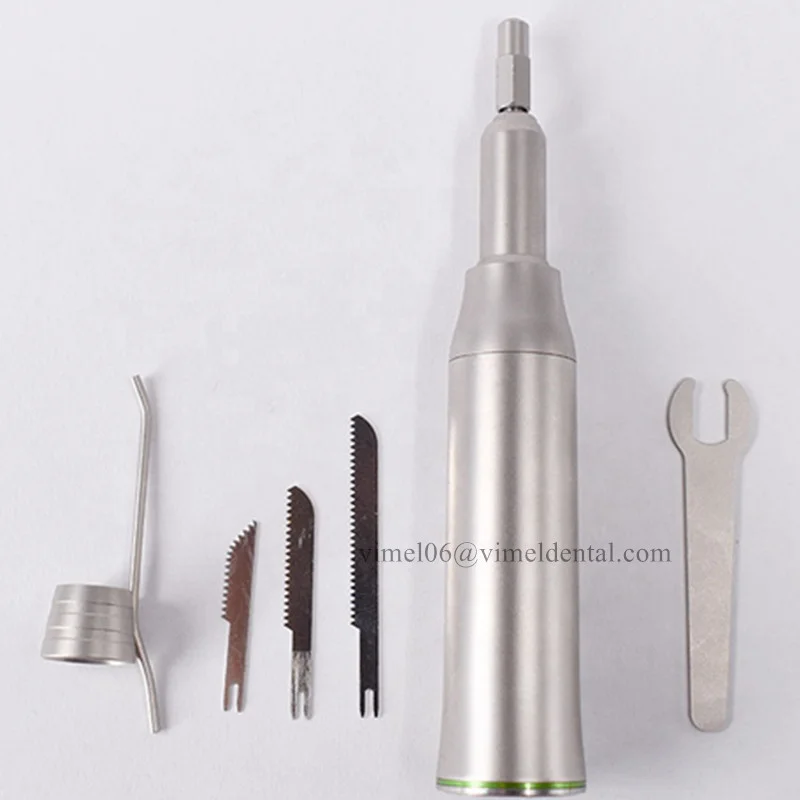 Dental Surgical Operating Cutting Straight Handiece Dental Implant Reciprocating Sawblade Handpiece Strong Power Low Vibration