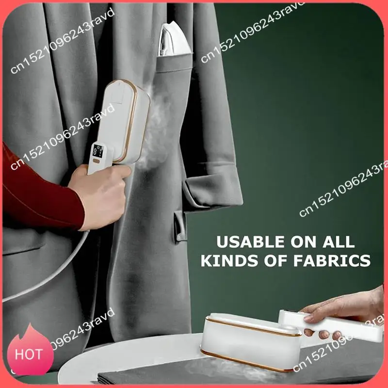

HOT-Travel Steamer For Clothes Portable Mini -1200 Watt 10S Fast Heating-Up - With Digital Display For Home,Travel
