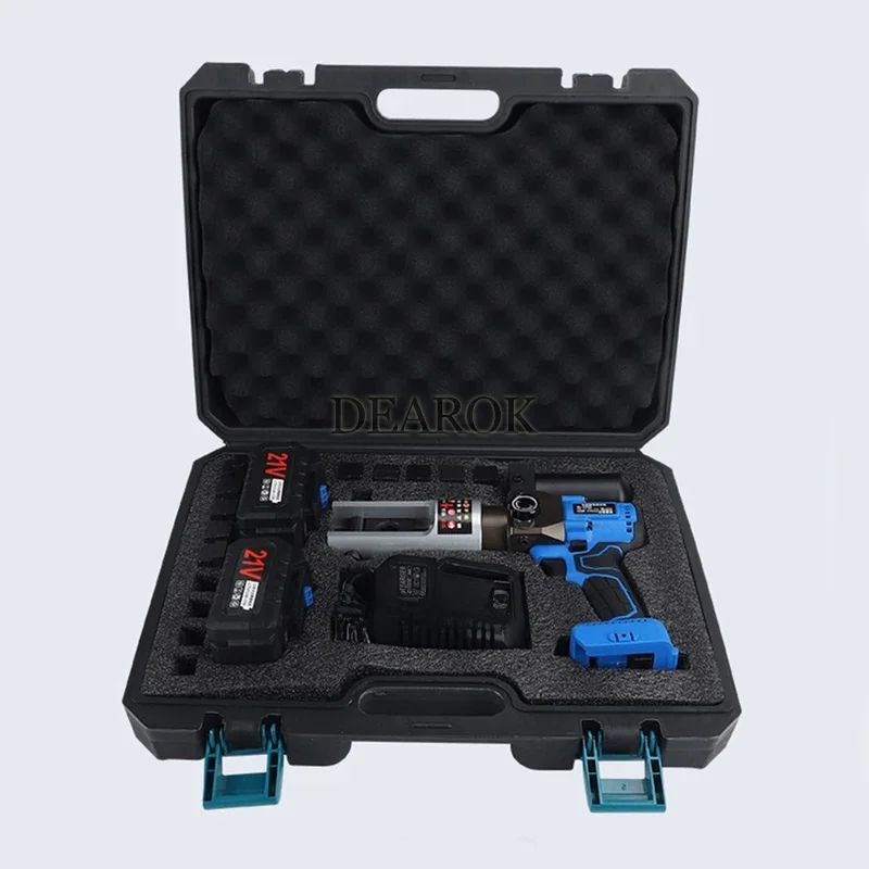 Herramienta de prensado recargable de 10-240 mm2, Terminal de cobre y aluminio, alicates de prensado eléctricos hidráulicos